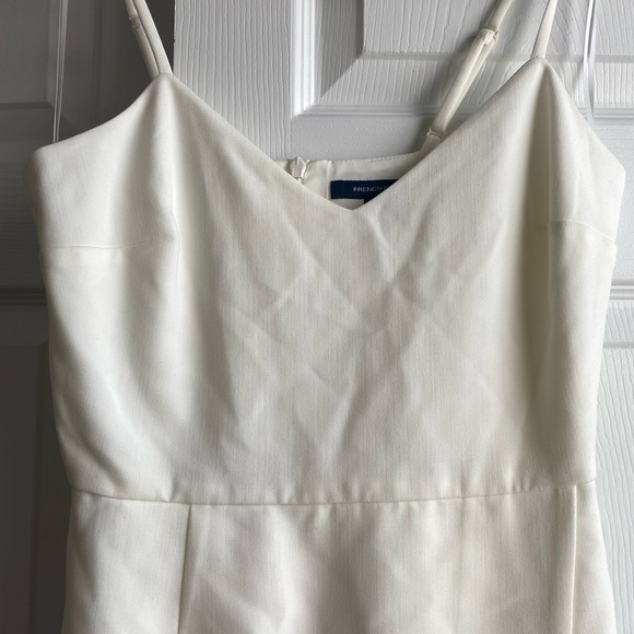 NWT FRENCH CONNECTION Whisper Sleeveless Asymmetric Hem Mini Dress SZ 2 - Picture 3 of 8